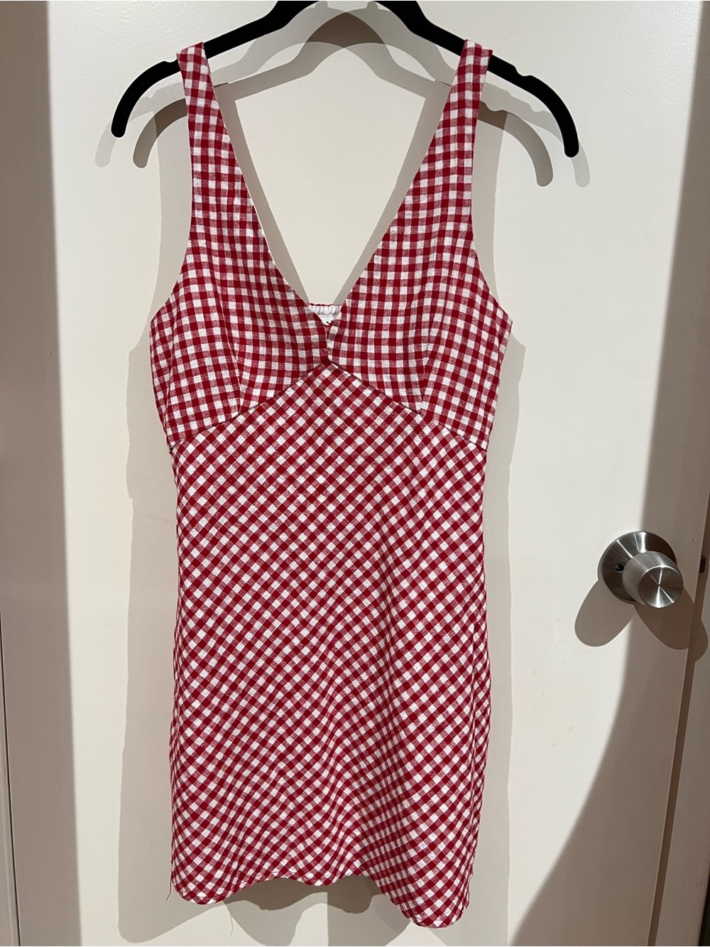 Abercrombie & Fitch Red and White Gingham Dress